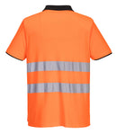 Hi-Vis Polyester Cotton Comfort Polo Shirt S/S