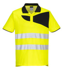 Hi-Vis Polyester Cotton Comfort Polo Shirt S/S