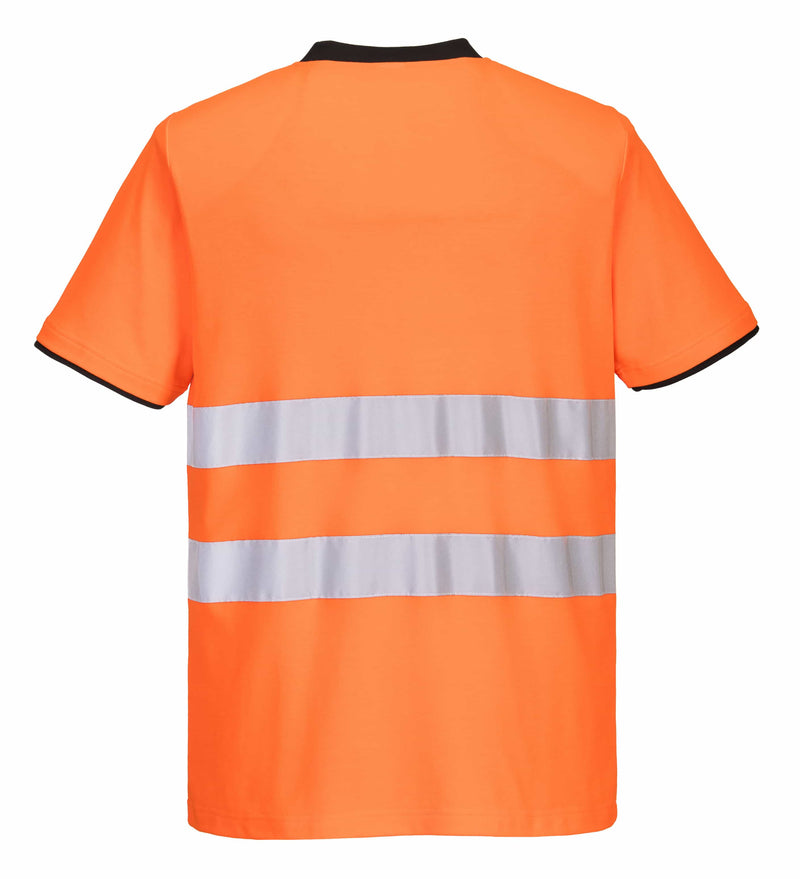 Polyester Hi-Vis Cotton Comfort T-Shirt S/S