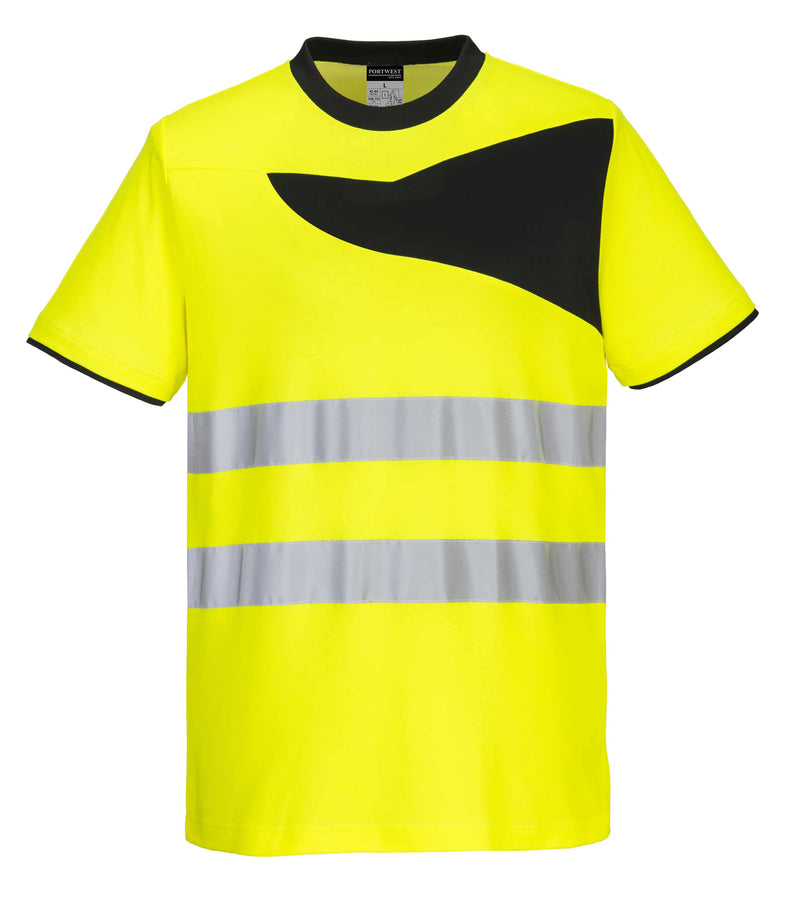 Polyester Hi-Vis Cotton Comfort T-Shirt S/S