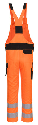 Hi-Vis Bib and Brace Stain Resistant