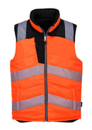 Hi-Vis Reversible Bodywarmer Stain Resistant