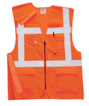Hi-Vis Zip Executive Vest