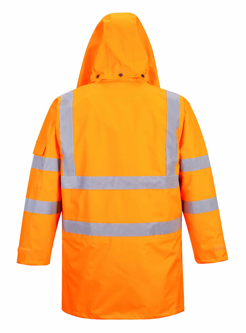 Hi-Vis Breathable 7-in-1 Traffic Jacket