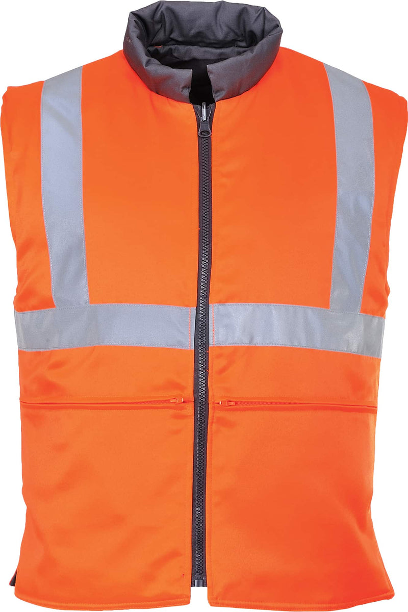 Hi-Vis Reversible Bodywarmer