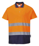 Hi-Vis Cotton Comfort Contrast Polo Shirt S/S