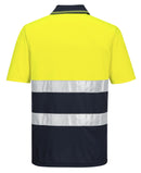 Hi-Vis Lightweight Contrast Polo Shirt S/S