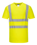 Hi-Vis Cotton Comfort Mesh Insert T-Shirt S/S
