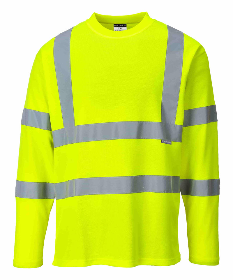 Hi-Vis Cotton Comfort T-Shirt L/S