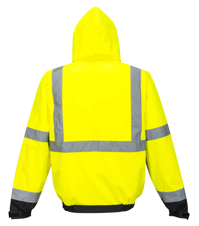 Hi-Vis 3-in-1 Contrast Premium Bomber Jacket