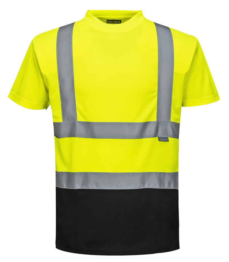 Hi-Vis Contrast T-Shirt S/S