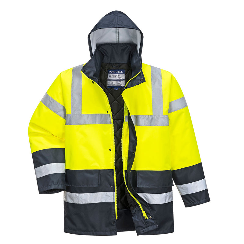 Hi-Vis Contrast Winter Traffic Jacket