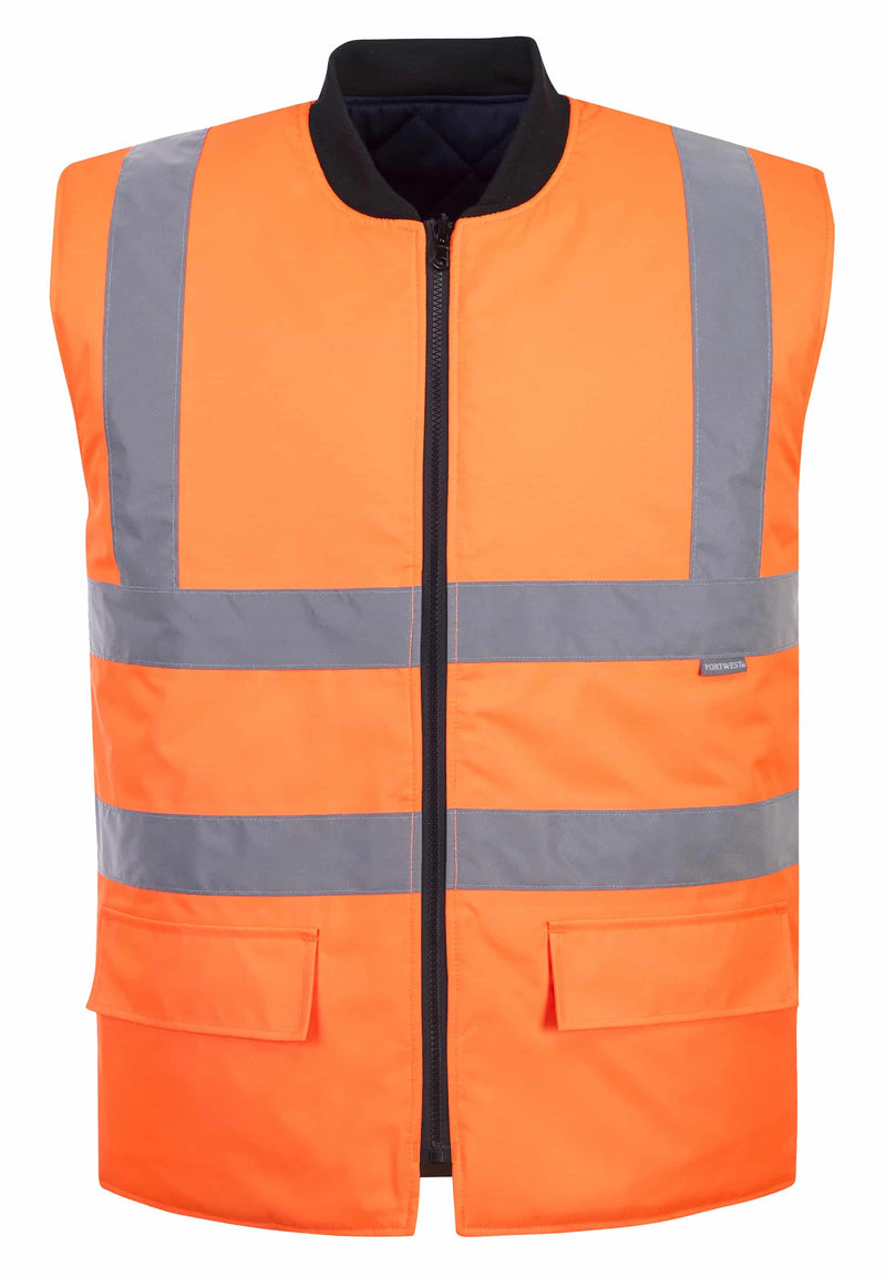 Hi-Vis Reversible Bodywarmer