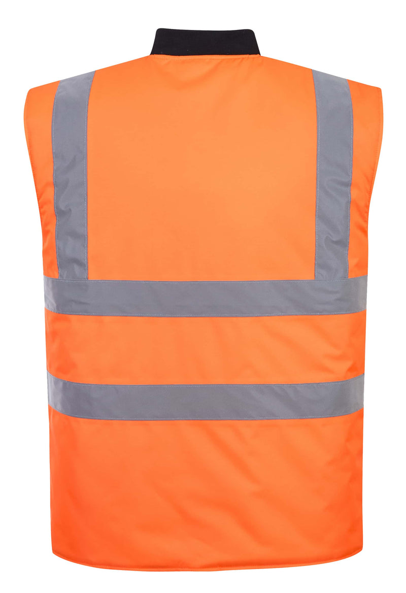 Hi-Vis Reversible Bodywarmer