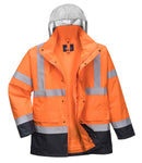 Hi-Vis 4-in-1 Contrast Traffic Jacket