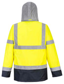 Hi-Vis 4-in-1 Contrast Traffic Jacket