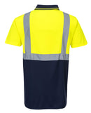 Hi-Vis Contrast Polo Shirt S/S