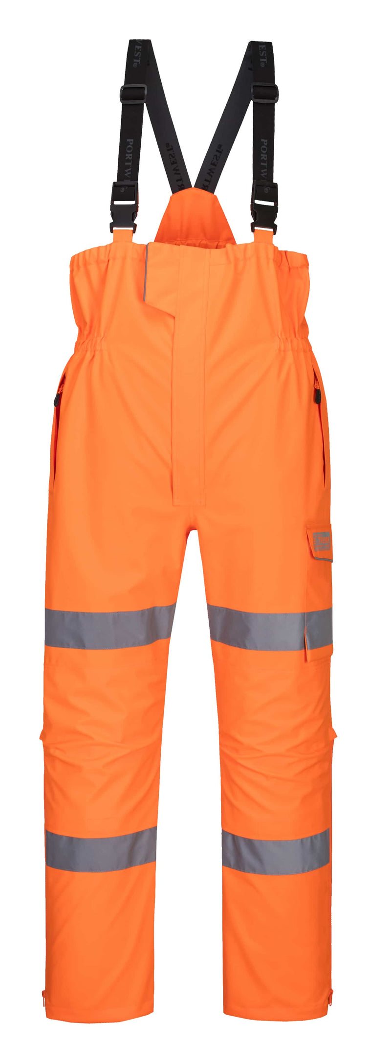 Hi-Vis Extreme Rain Bib and Brace