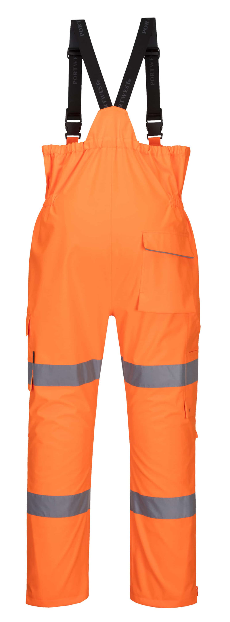 Hi-Vis Extreme Rain Bib and Brace