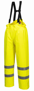 Bizflame Rain Unlined Hi-Vis Antistatic FR Trousers