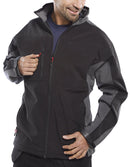 SOFT SHELL JKT TT BLK/GREY M
