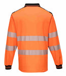 Hi-Vis Cotton Comfort Polo Shirt L/S