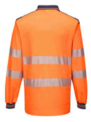 Hi-Vis Cotton Comfort Polo Shirt L/S
