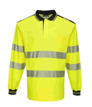 Hi-Vis Cotton Comfort Polo Shirt L/S