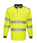 Hi-Vis Cotton Comfort Polo Shirt L/S