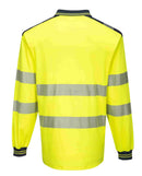 Hi-Vis Cotton Comfort Polo Shirt L/S