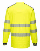Polyester Hi-Vis Cotton Comfort T-Shirt L/S