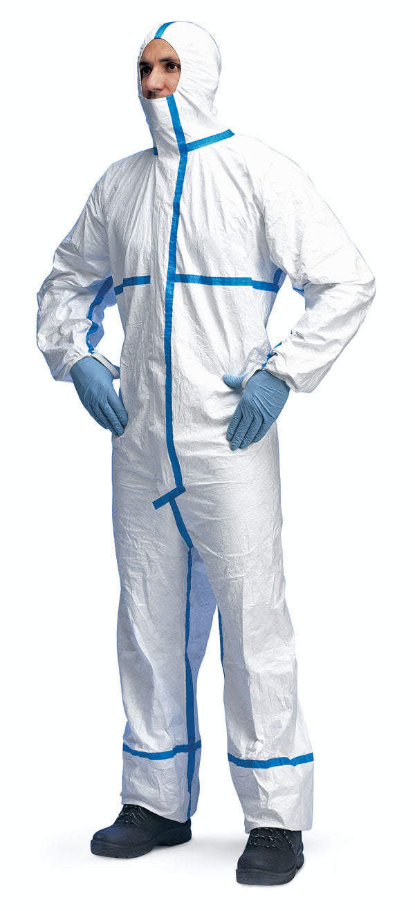 Tyvek 600 Plus White XXL - Premium Protective Coverall