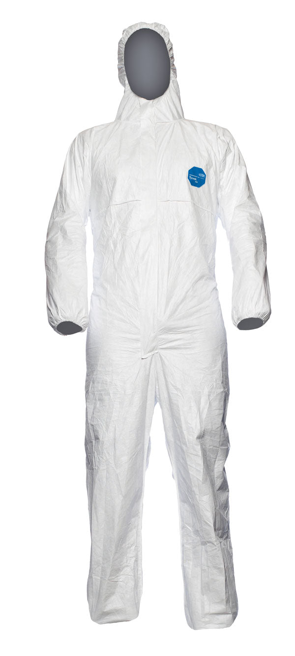 TYVEK 500 XPERT White Small Coveralls Professional-Grade Protection