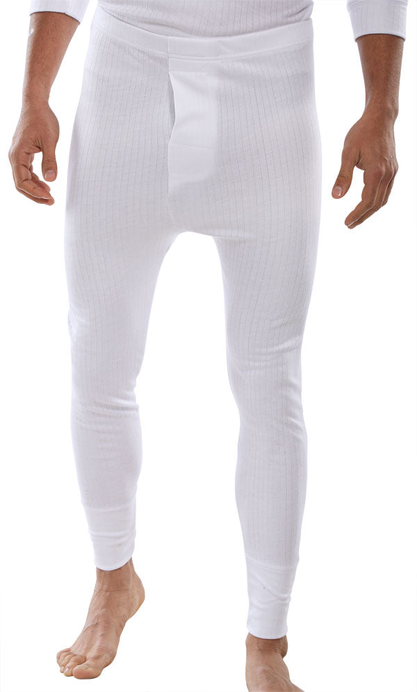 High-Quality Thermal Long John White XL - Comfortable Winter Wear