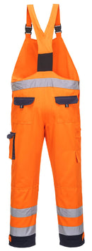 Dijon Hi-Vis Contrast Work Bib and Brace