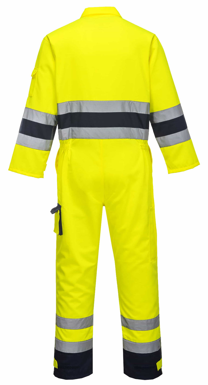 Nantes Hi-Vis Contrast Work Coverall