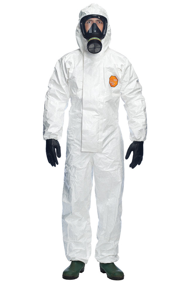 Tychem 4000S CHZ5 White Large Ultimate Protection for Hazardous Environments