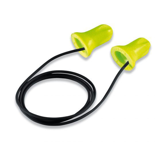 Uvex Hi-Com Corded Disposable Earplugs for Maximum Noise Reduction and Comfort