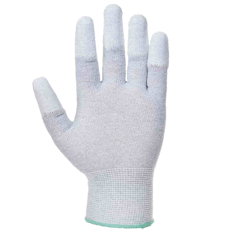 Vending Antistatic PU Fingertip Glove