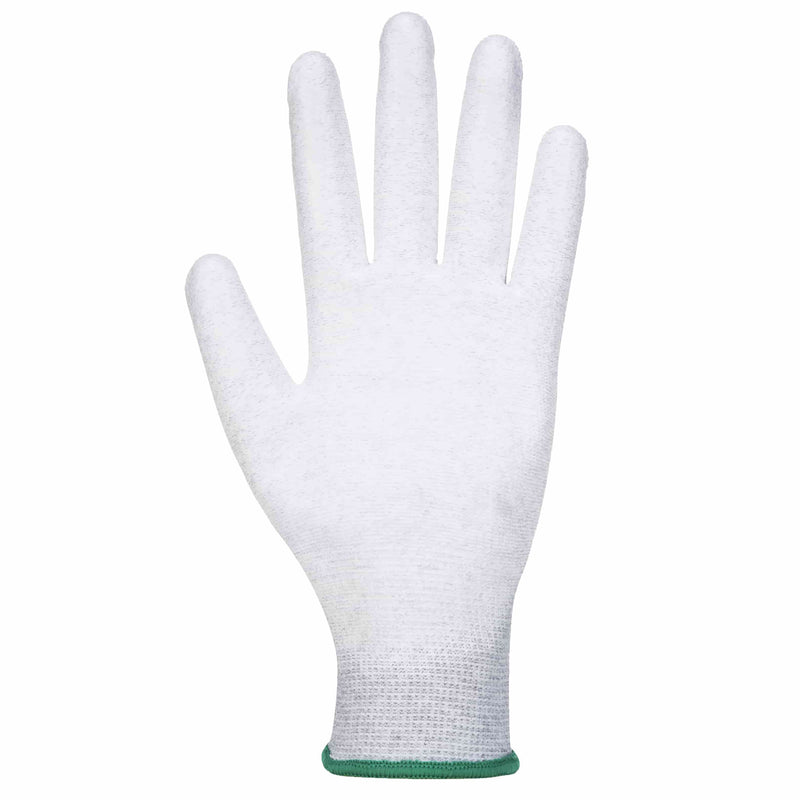 Vending Antistatic PU Palm Glove