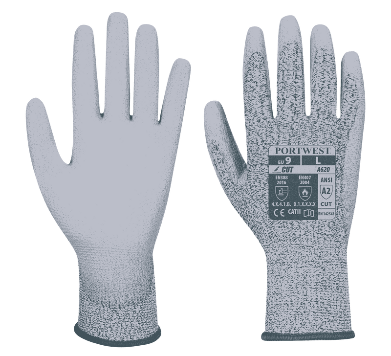 Vending LR Cut PU Palm Glove