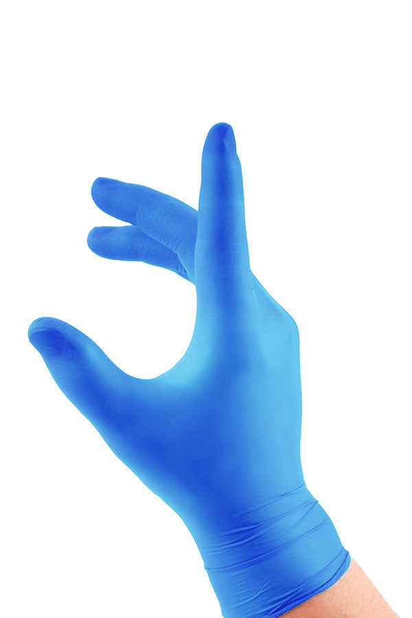 Bulk XL Powder-Free Blue Vinyl Gloves - Disposable Hand Protection