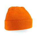 High-Visibility ORANGE WINTER HAT - Warm, Durable and Stylish Cold Weather Beanie