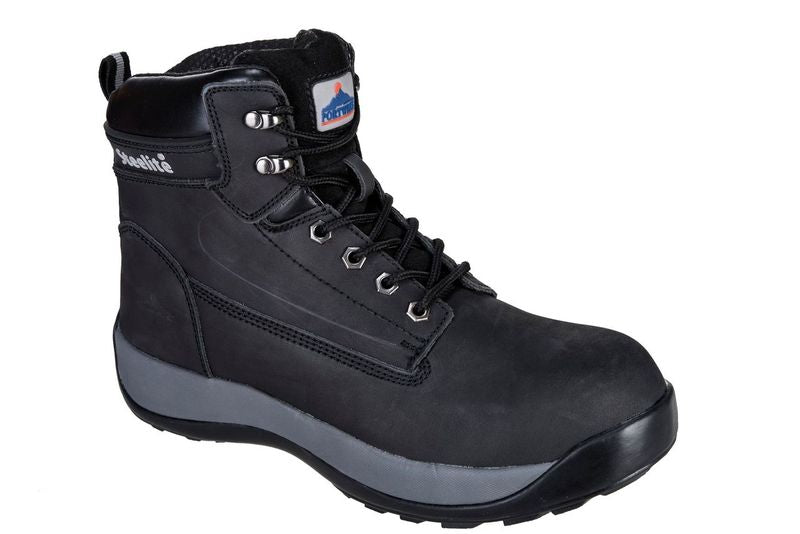 Steelite Full-Grain Nubuck Leather Construction Nubuck Boot S3 HRO