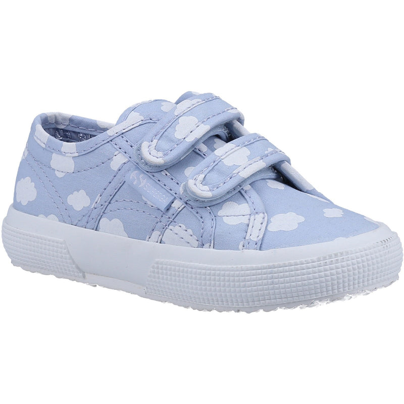 Superga Kids Straps Cloud Print Trainer