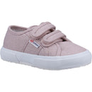 Superga Kids Straps Glitter Canvas Trainer