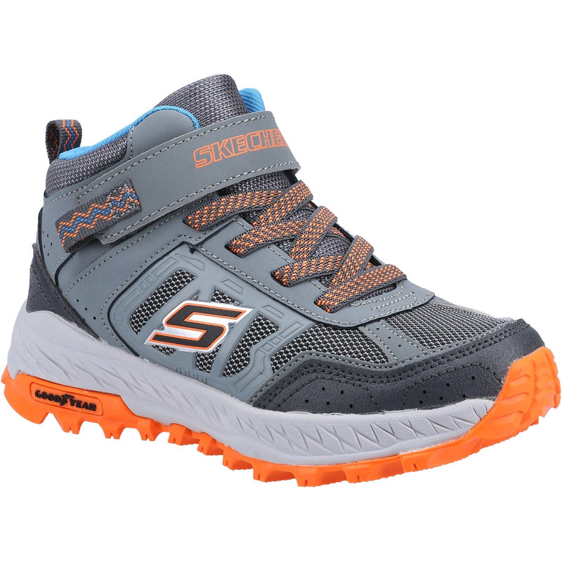 Skechers Boys Fuse Tread Trekor Leather Walking Boots