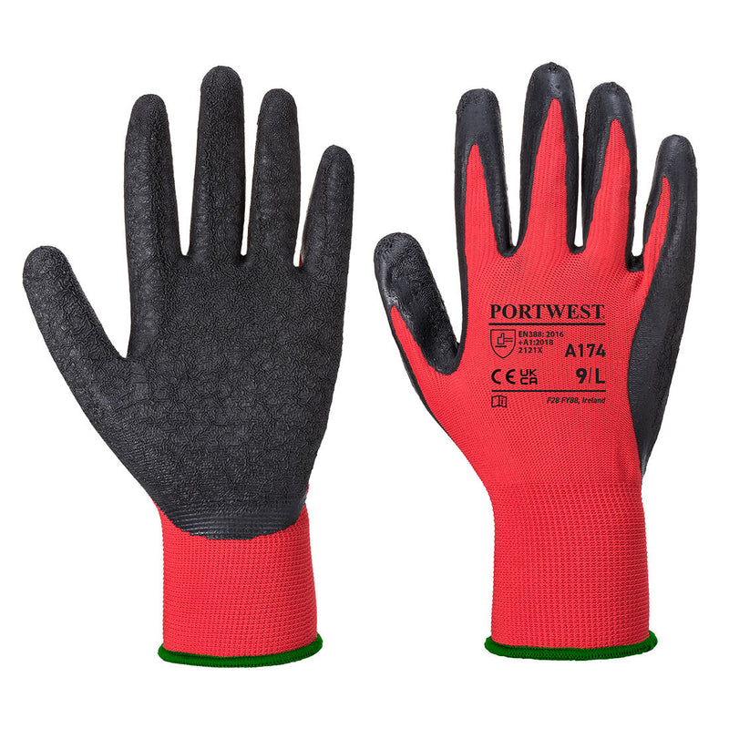 Dark Slate Gray Flex Grip Latex Glove