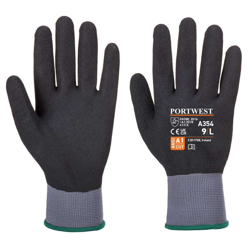 Dark Slate Gray DermiFlex Ultra Pro Glove - Nitrile Foam