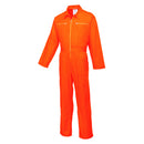Orange Red Cotton Boilersuit